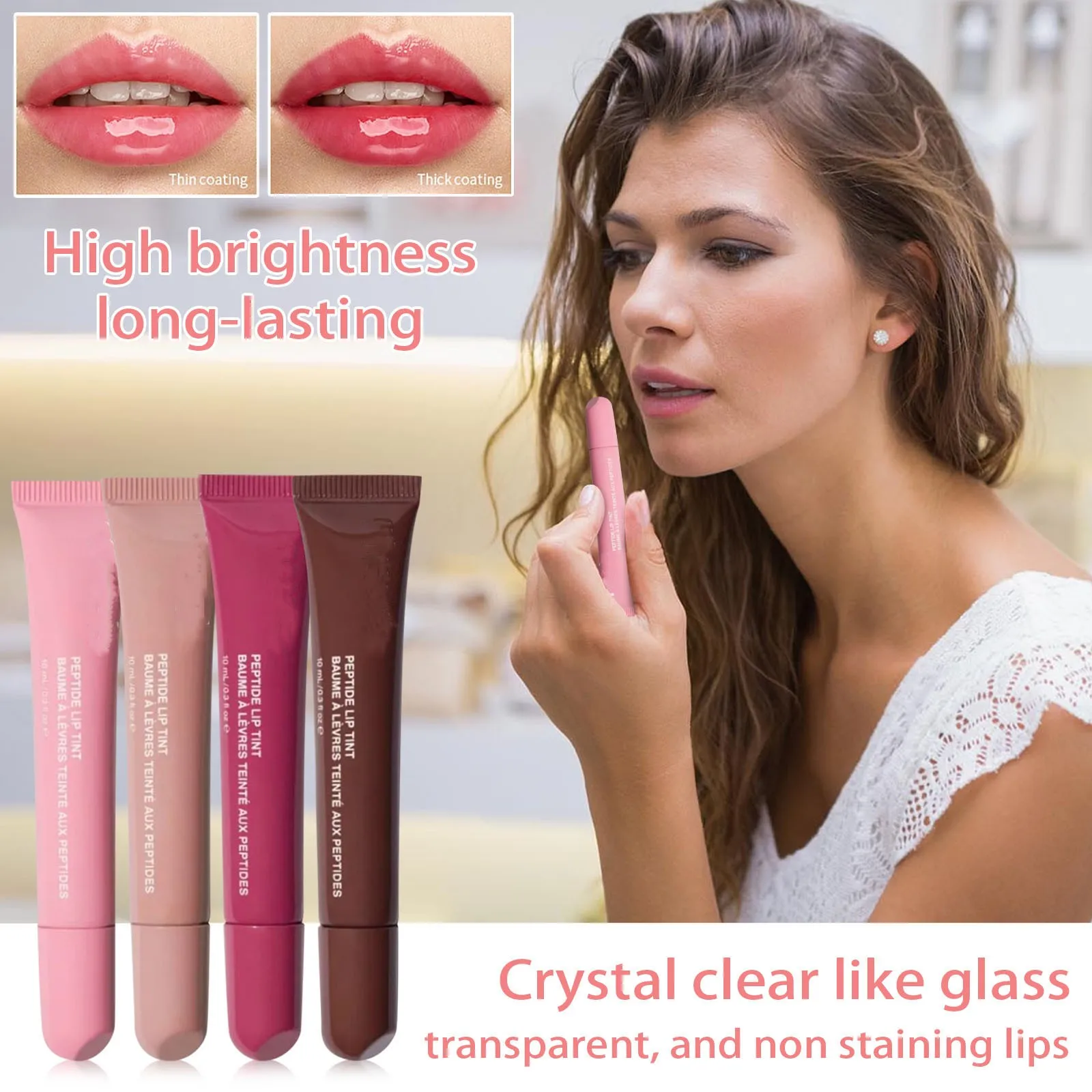 

Lipstick Conditioner And Lipstick Instantly Glow And Moisturize Lustre And Women'S Lip Care Daily Lip Gloss Makeup