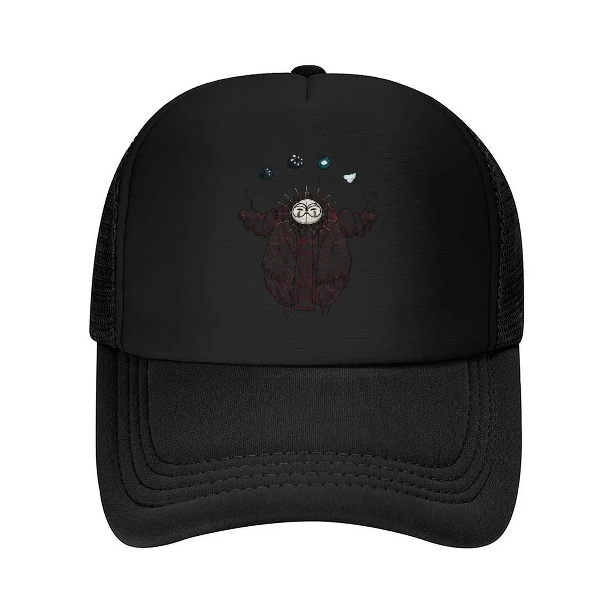 Casquette de baseball en maille Mess Awes Cosmic Sun Mask Robe Character pour femme, unisexe, style plage, Dad Hat, Hip Hop