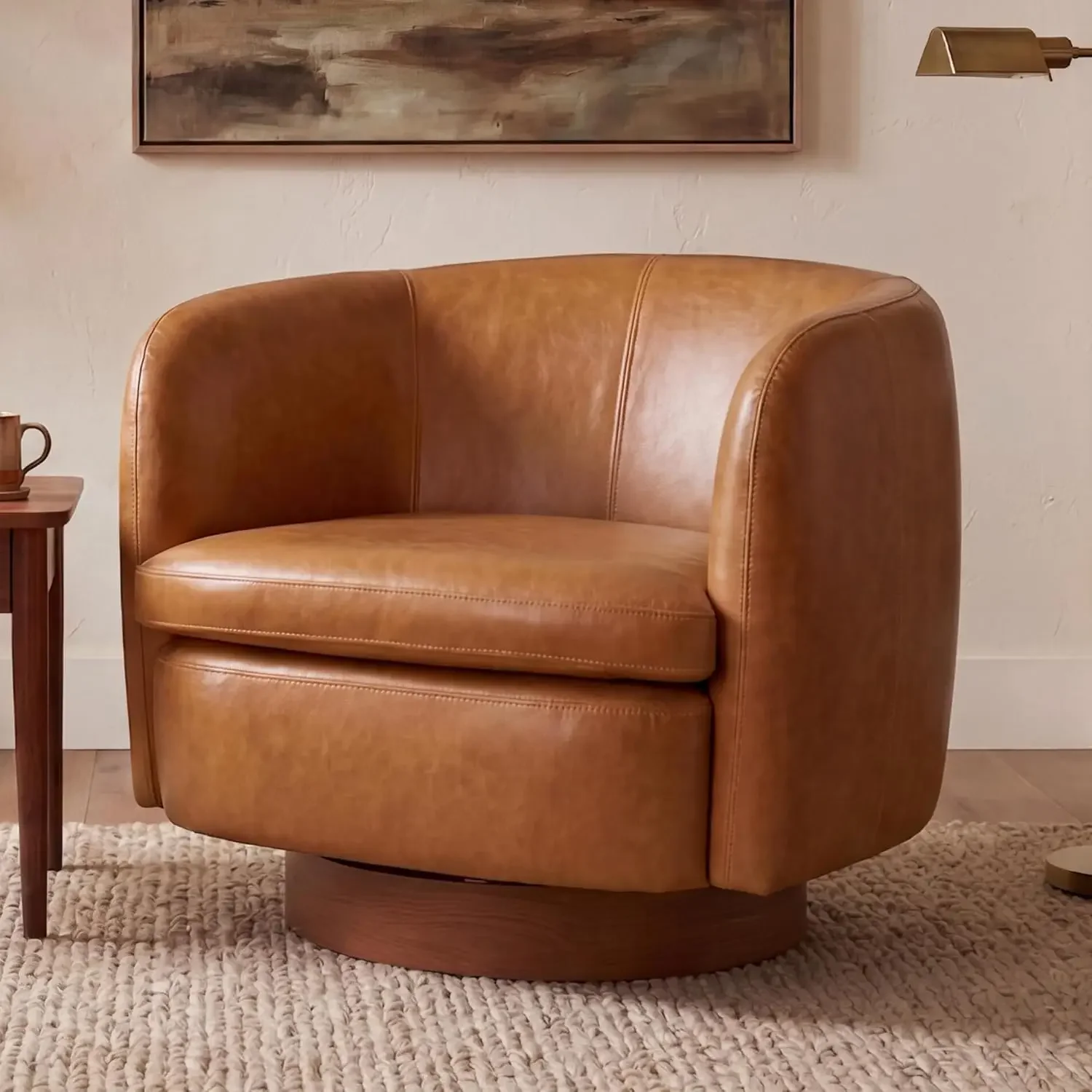 Distinctive Wooden Living Room Chairs Convenient Comfortable Upholstered Living Room Chairs Fauteuil Salon Seating Furniture