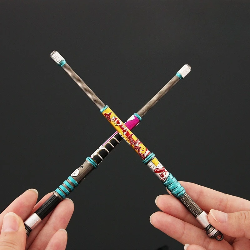 18cm /7.08in Apex legends Lifeline Power Boy Throwing Stick Pair Pack Game Peripheral Weapon Model Desktop Collections Toy Gift - Image 3