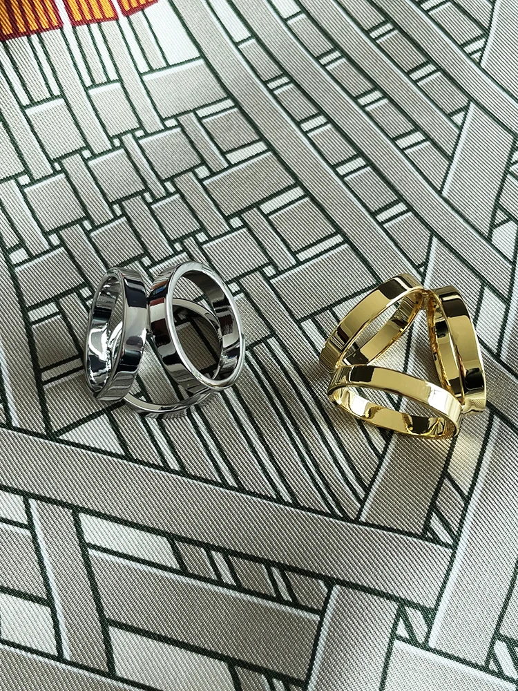 Trio Sjaal Ring Sjaals Gesp Sjaals Knoop Bandana 'S Houder Broche Mode Stijl Accessoires Cadeau Valentijnsdag