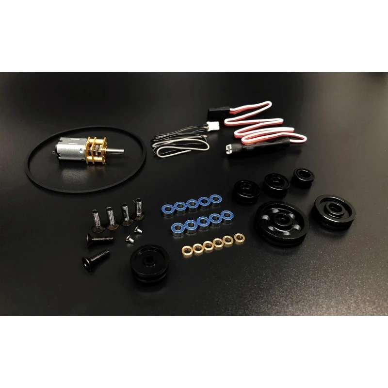 CD15827A02 Pulley Modification kit for JKMAX 1/8 1/10 Crawler Parts Capo RC JK MAX Wrangler Accessories