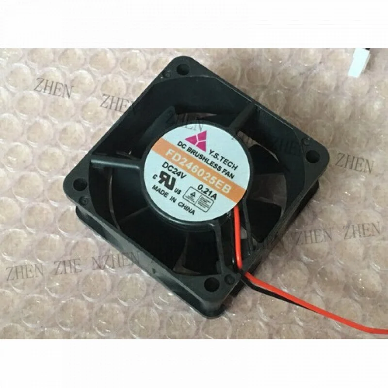 Y for Y.S.TECH FD246025EB 6025 24V 0.21A 6CM 60mm DC Brushless fan power inverter