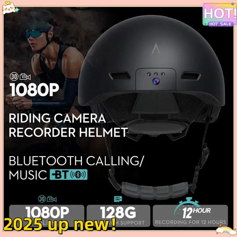 

Стильный шлем Bluetooth, рекордер, камера, спортивный велосипед, электрический мотоцикл, защита от падения, шлем с экшн-камерой