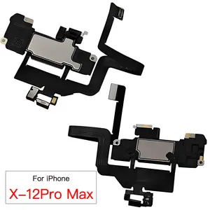 Bilashmart Ear Speaker With Light Sensor Flex Cable Replacement iPhone X XR XS 11 12 Mini Pro Max Earpiece And Waterproof Tape