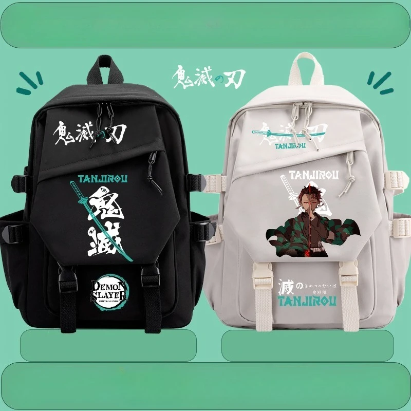

Anime Demon Slayer Kamado Nezuko Backpack School Shoulder Bag Multifunctional Large Capacity Computer Bag Travel Backpack gifts