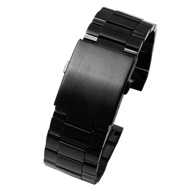 26mm Mens stainless steel bracelet for diesel DZ4318  DZ4283  watch band curved end solid metal watchband