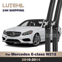 Para Mercedes Benz Clase E W212 2010-2014 2011 2012 2013 limpiaparabrisas limpiaparabrisas delantero cepillo de ventana 24 ""+ 24""