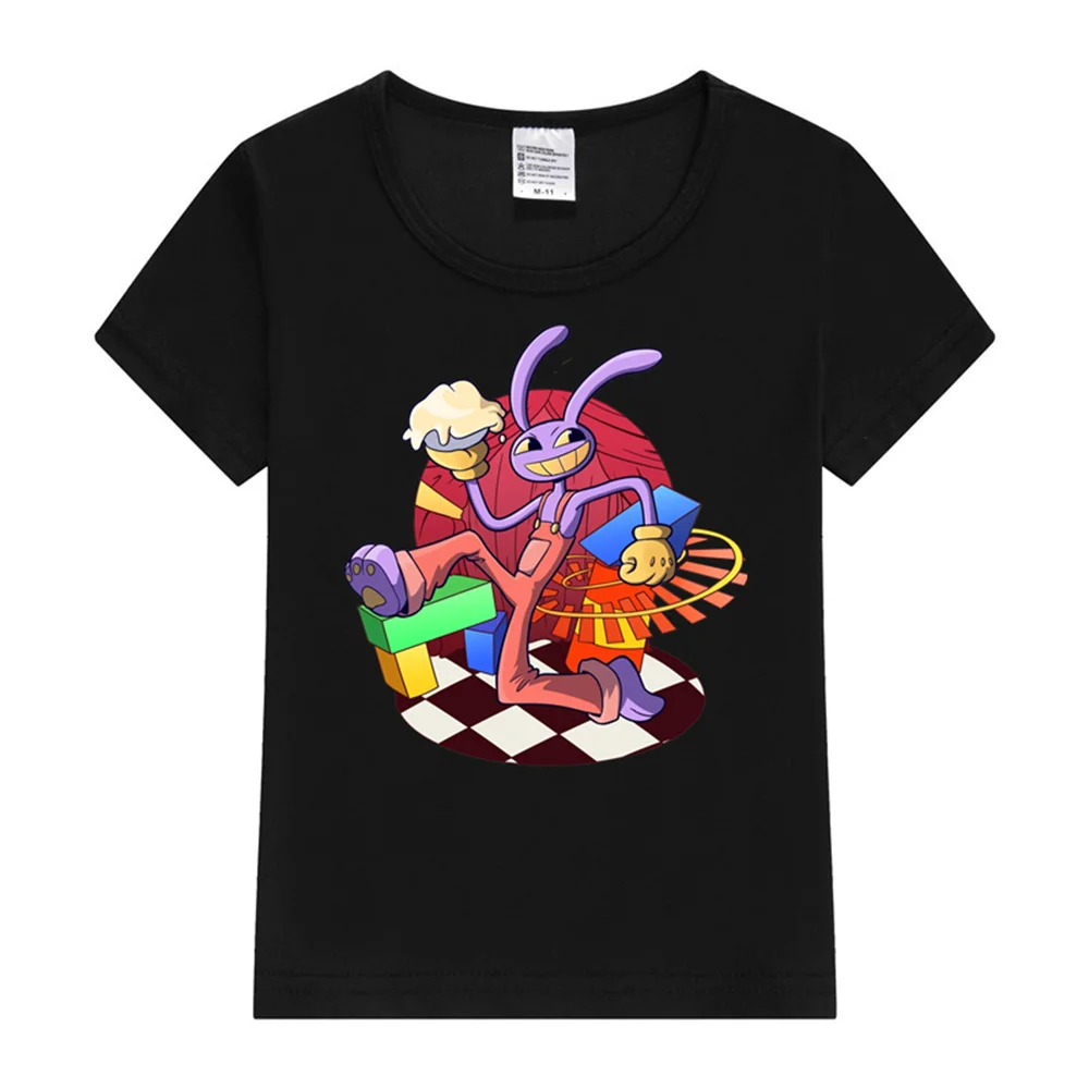 The Amazing Digital Circus Jax Kids T Shirt Children Clothing From 4 To 14 Years Tees Casual Tops Clothing For Girls Boys Tshirt