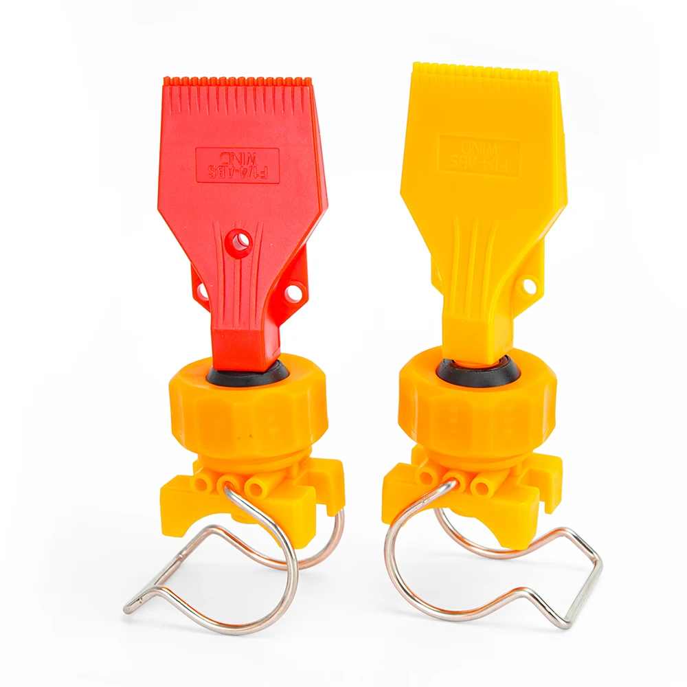 Plastic Clip‑on Blowing Nozzle Single‑Clip Air Knife Single Double Hole for Dust Water Blow‑dry Industrial Cooling