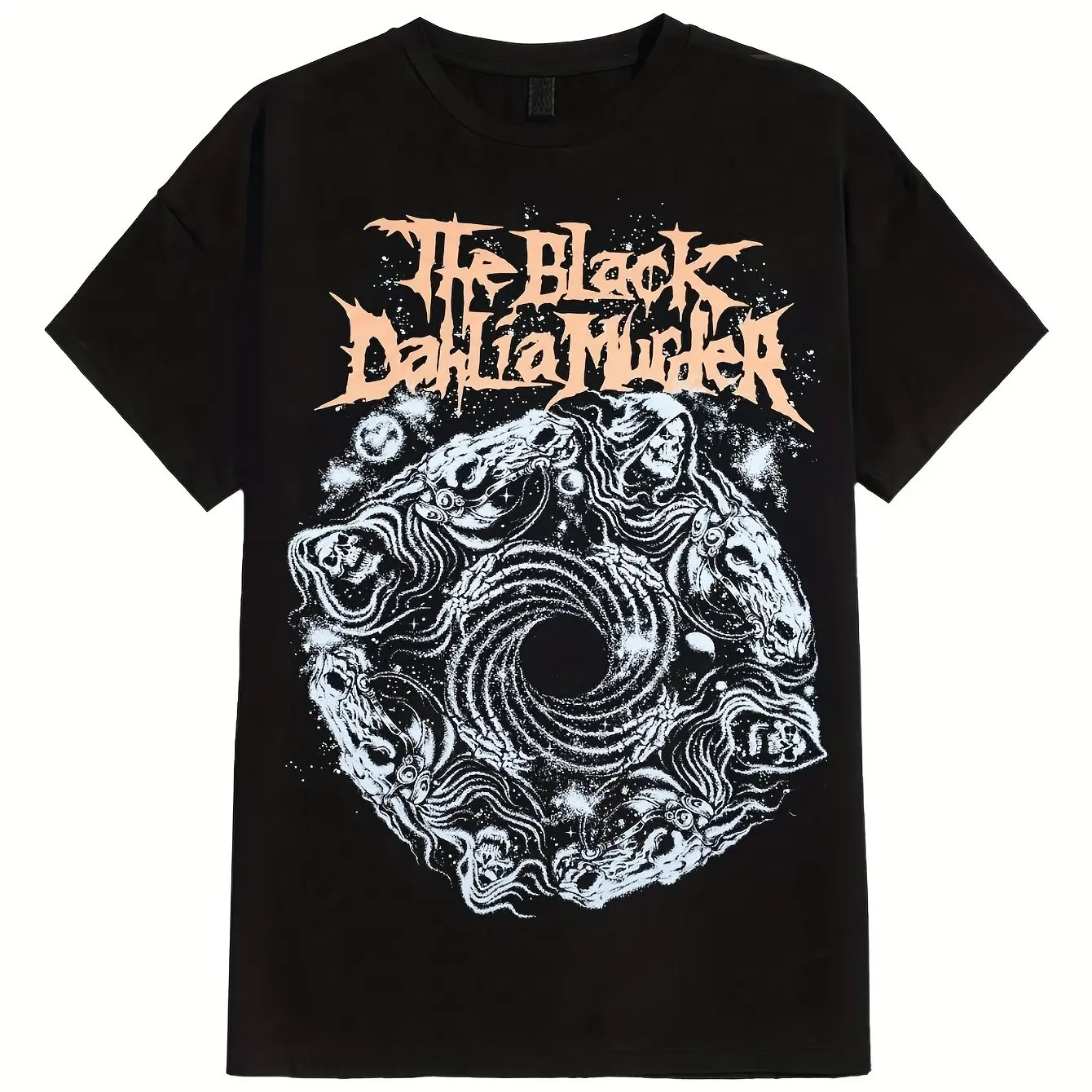 

Черная футболка Dahlia Murder The Remnant, эстетическая хлопковая удобная футболка с моторошным темным ветром и рукавами, подарок на день Святого Валентина