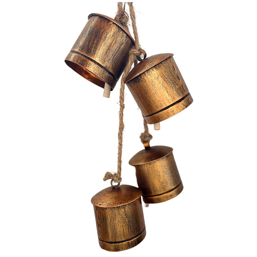 

Vintage Metal Pendant Decor Loud Farm Animal Anti-Lost Bell For Crafts Diy Ornament Small Rustic Cowbells Hanging Bells