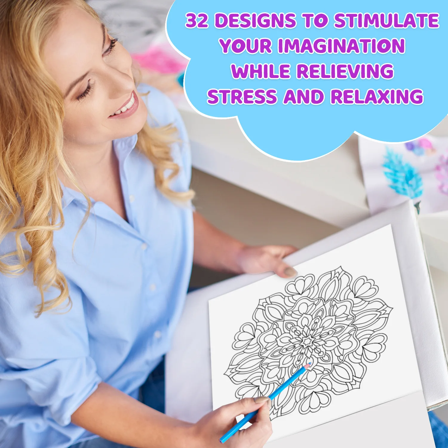 Coloring Book Mandala for Adul - Adult Coloring Book Stress Relief review and price