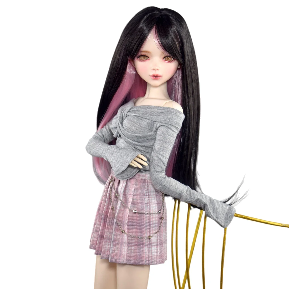 

Кукла YUTOTUE для девочек, 22 дюйма, с модной одеждой, париками, полный комплект, кукла BJD 1/3, игрушка для девочек
