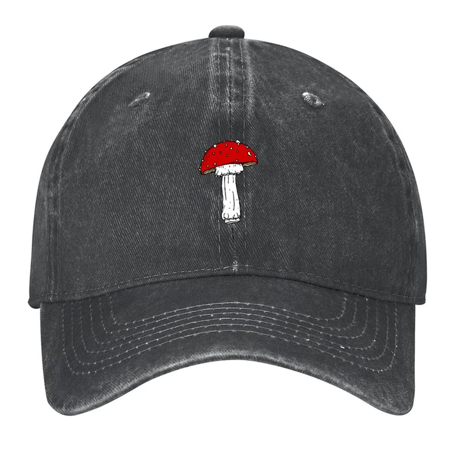 

Amanita Muscaria the Redcap Mushroom Baseball Cap Rugby Trucker Cap derby hat Sun Cap Caps For Women Men's