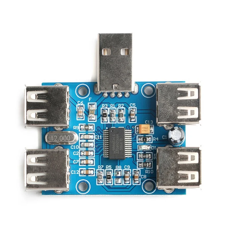 B86B-محور USB 2.0 عالي الأداء ذو 4 منافذ مع شريحة GL850G لتعزيز وظائف جهاز USB #3