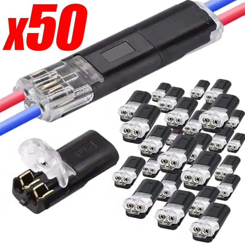 

Wire Connector Quick Splice 3 Pin Push-in Terminal Block Compact Conductor Universal Fast Cable Connector for Home Electrical