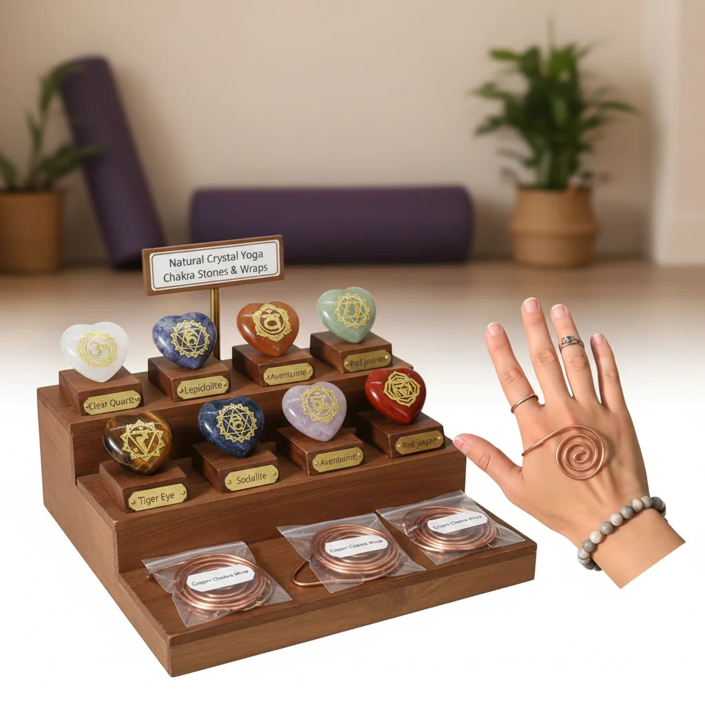 Anneau de paume en cuivre réglable, fait à la main, Portable, spirale, accessoires de bijoux, manchette en cuivre pour la méditation et la guérison énergétique