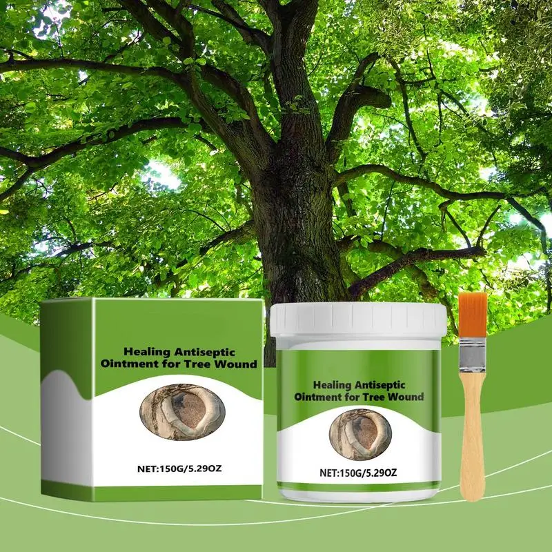 Tree Pruning Sealer 150g Wound Healing Sealant Healing Paste With Brush Tree Repair Agent Wound Pruner Seal Wound Healing Agent