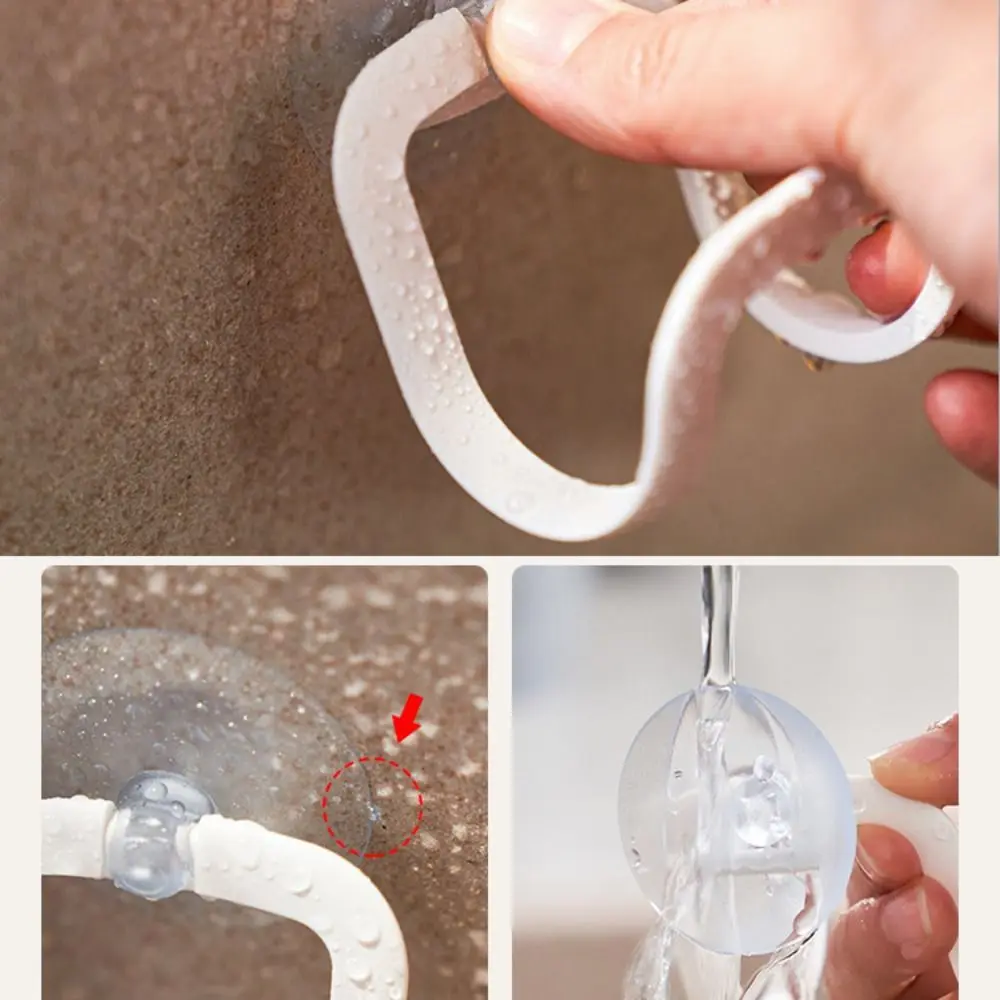 New Suction Cup Sink Drain Rack Multifunctional Durable Sponge Storage Holder PP Drainer Rack Kitchen Bathroom