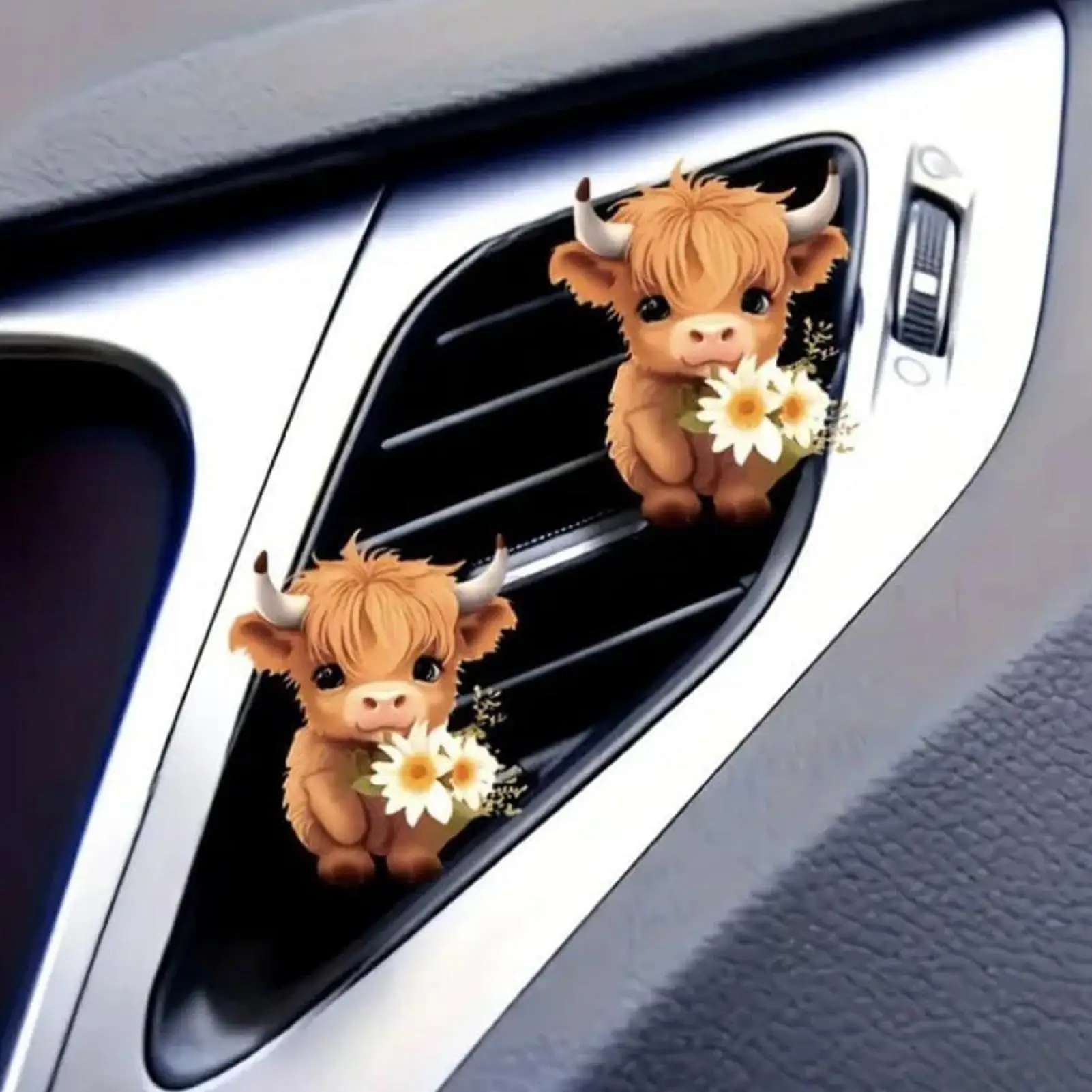 Vent Air Fresheners For Vehicles Car Perfume Air Freshener Vent Clip 2D Odor Eliminator Perfume Aromatherapy Diffuser For