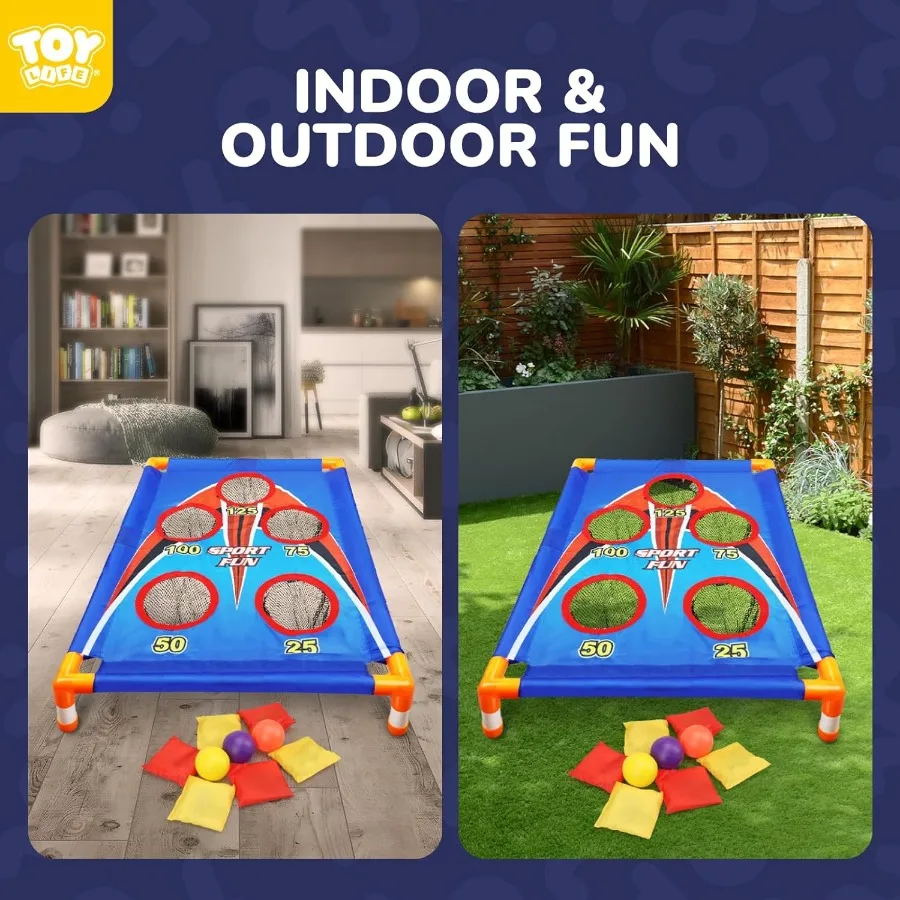 Life Bean Bags Toss Game Cornhole Buitenspeelgoed Leeftijden 4-8 Maïsgatset Sport Buitenspeelspeelgoed Buitenspeelgoed Leeftijden 4-8 Buiten Ac