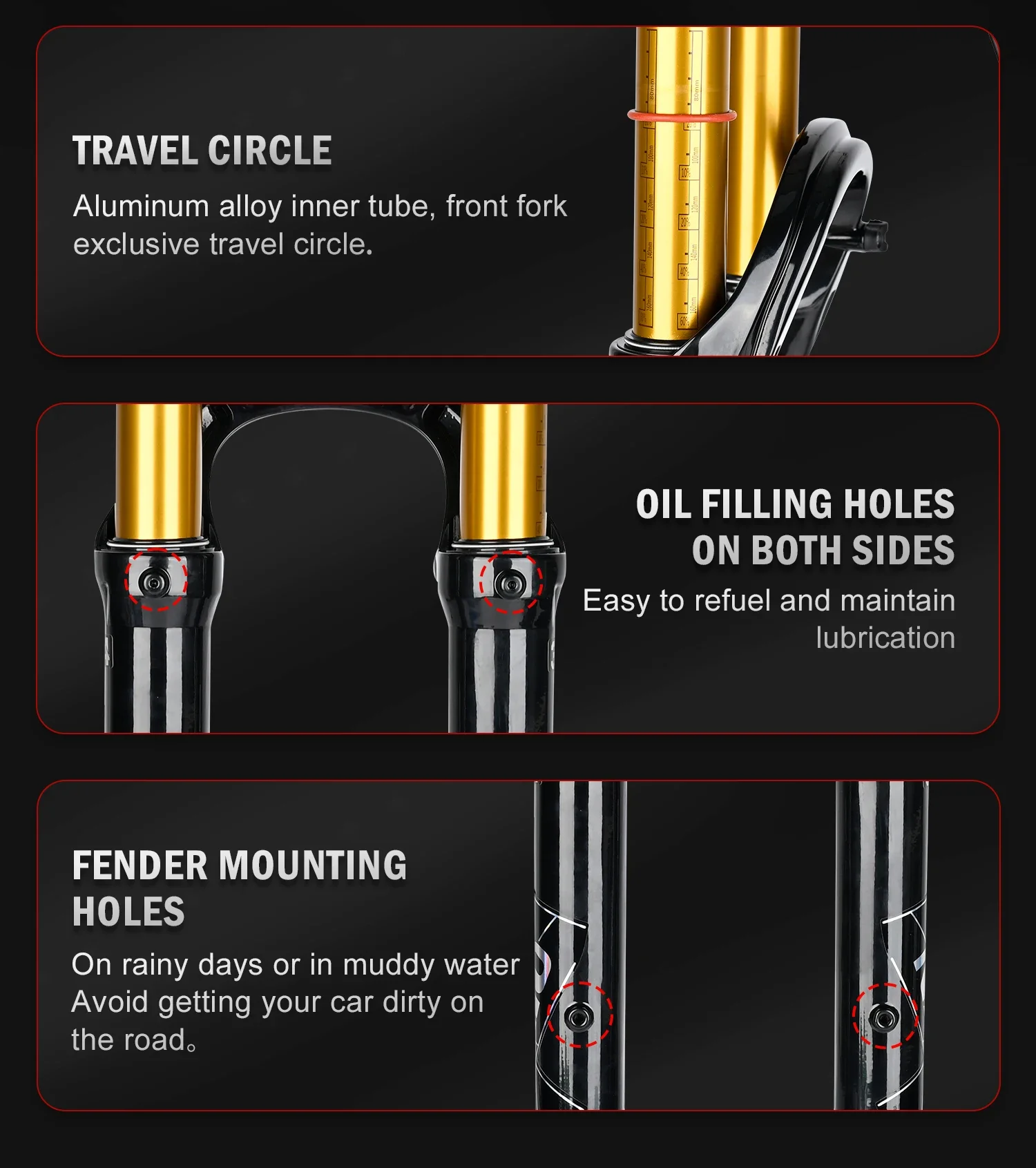 Nanlio X9 Pro MTB Air Suspension Fork 34mm 140/160mm Travel 26/27.5/29 Inch 100x9 100x15 Damping Rebound Bike Fork