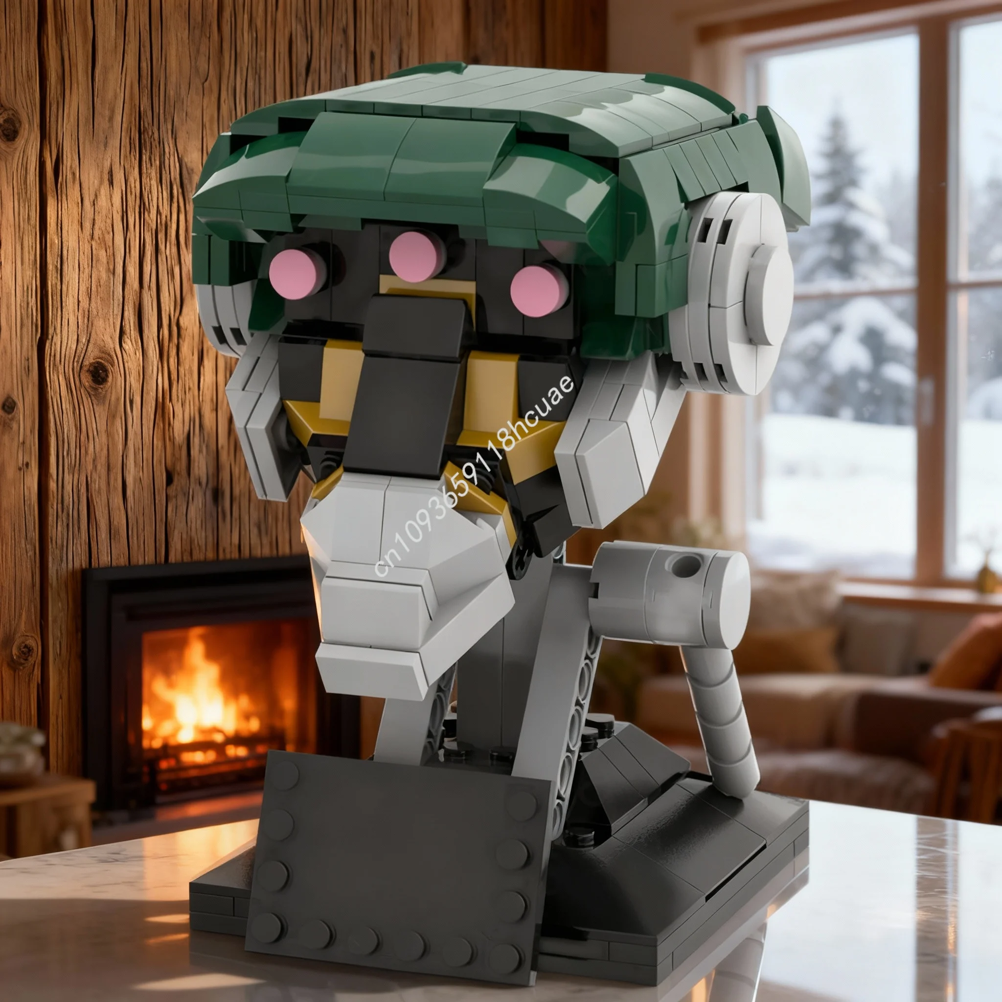 333 Piezas MOC Casco del General Kalani Colección Star Battle Bloques de Construcción Modelo Arquitectónico Juguete Idea Regalo de Navidad Educación