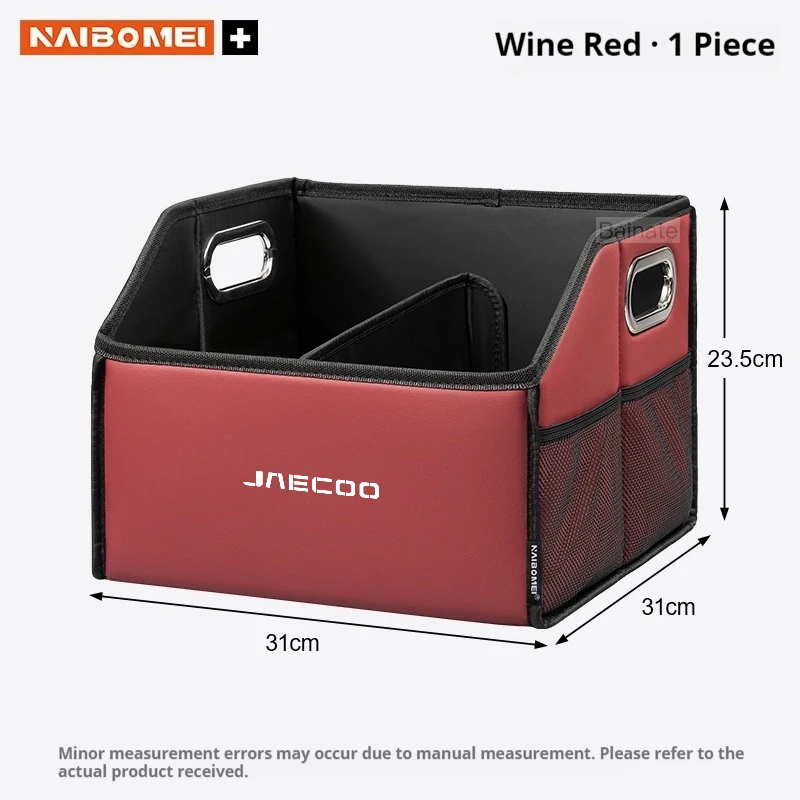 Auto-Kofferraum-Aufbewahrungsbox, für Jaecoo J7 7 J8 5 J5 8 J9 Phev 2025 2026, Leder-Aufbewahrungsbox, Faltbarer Organizer Auto-Zubehör – Detail 14