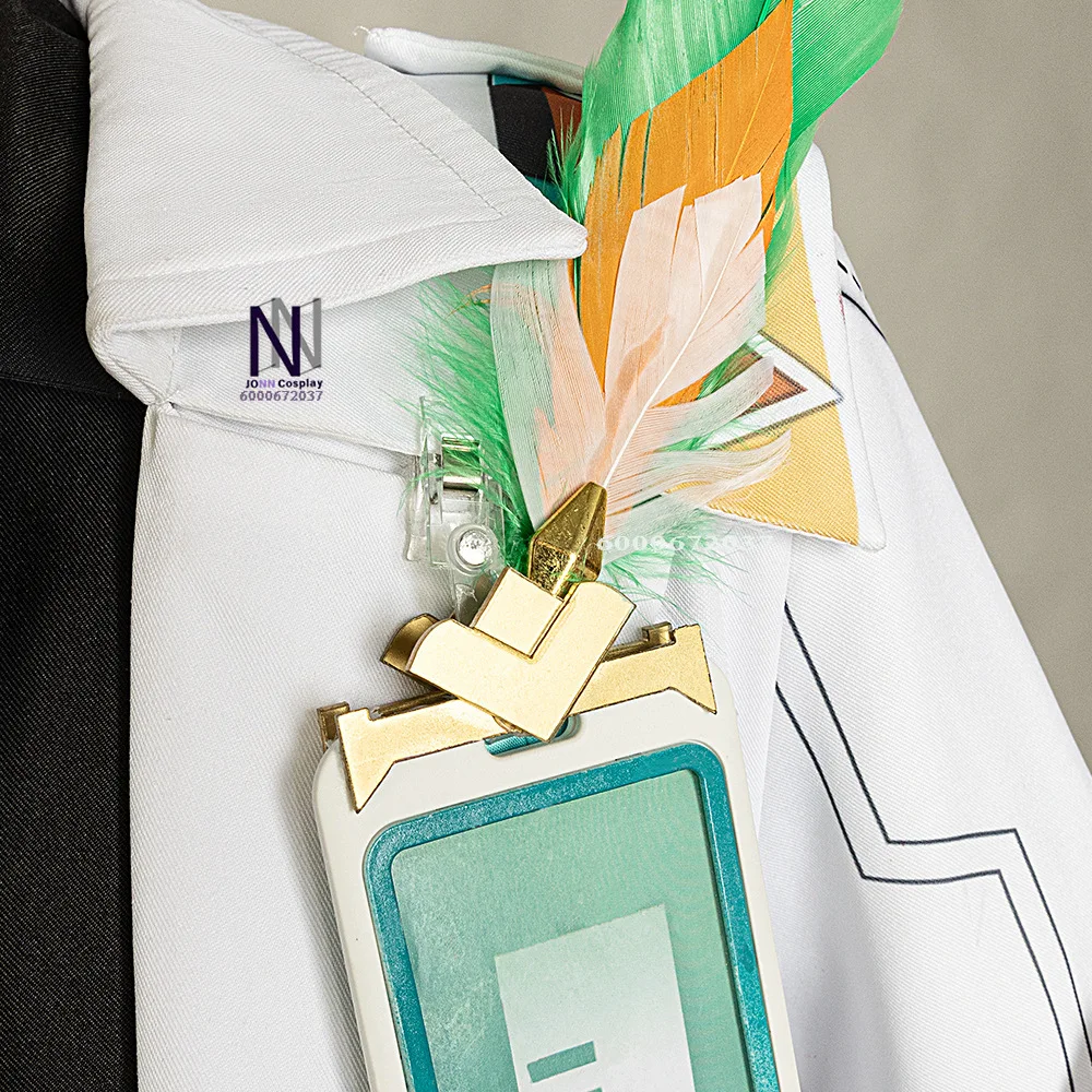 لعبة شعبية Genshin تأثير تأثيري حلي دور جديد Ifa أنيمي الملابس الموحدة مع قبعة للرجال كوميك كون أحذية الحفلات شعر مستعار #4