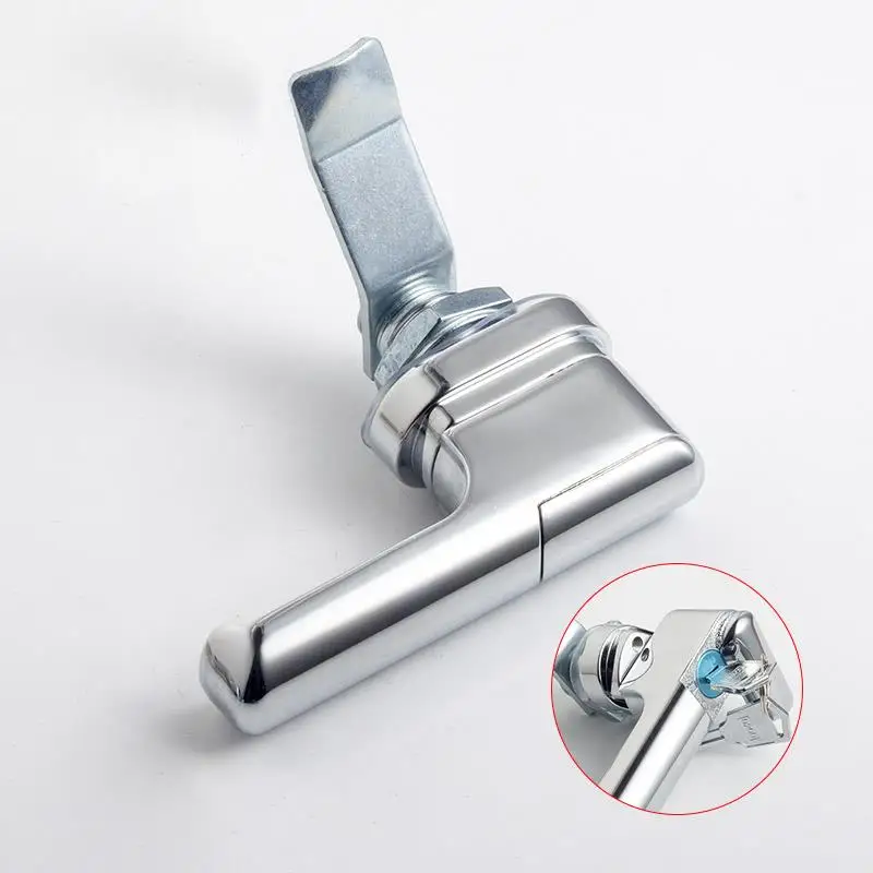 

Factory Direct Hot Sales T-shaped MS305 Electric Cabinet Zinc Alloy Handle Lock With 2 Keys Industrial Equipment Hardware