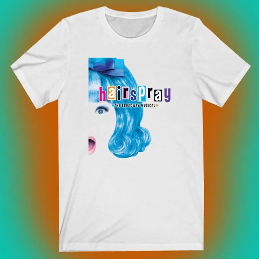 Hairspray Broadway Musical Men's White T-Shirt Size S to 5xl