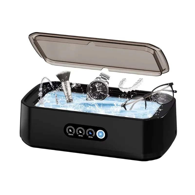 

Portable Ultrasonic Jewelry Glasses Tooth Cleaner Machine With Timer Professional Ultrasonic Cleaner