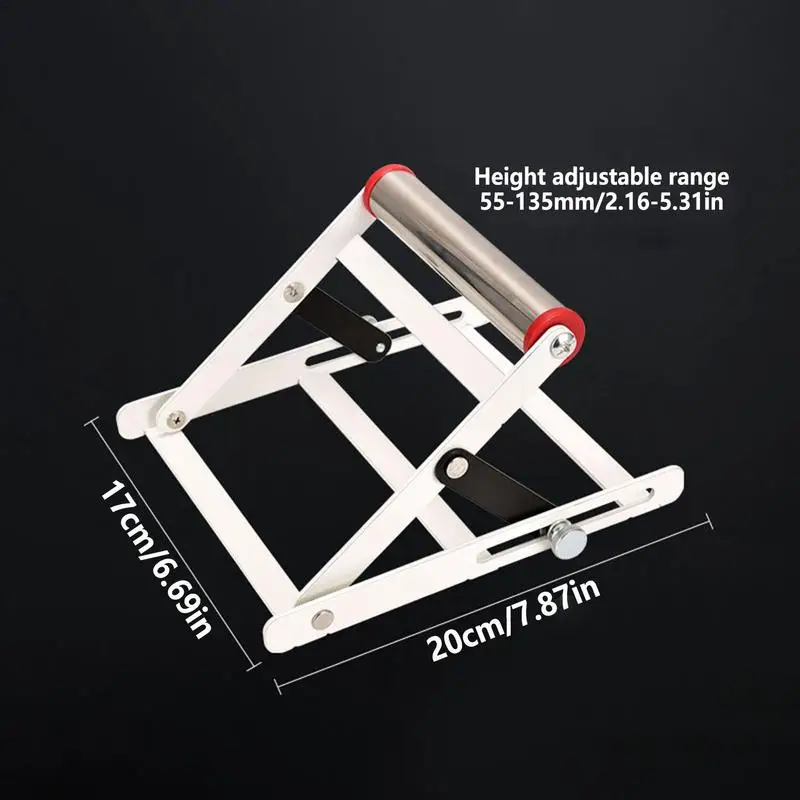 Imagem -06 - Suporte Ajustável para Máquina de Corte Suporte de Material para Máquina de Corte Mesa de Elevação Bancada de Trabalho