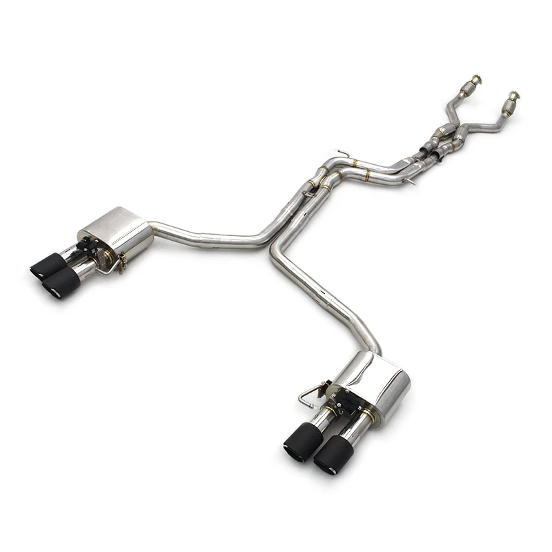 

Auto Stainless Steel Valvetronic Exhaust System For Audi S4/S5 B8.5 3.0T 2013-2023 Catback Muffler Escape Modified Sounds