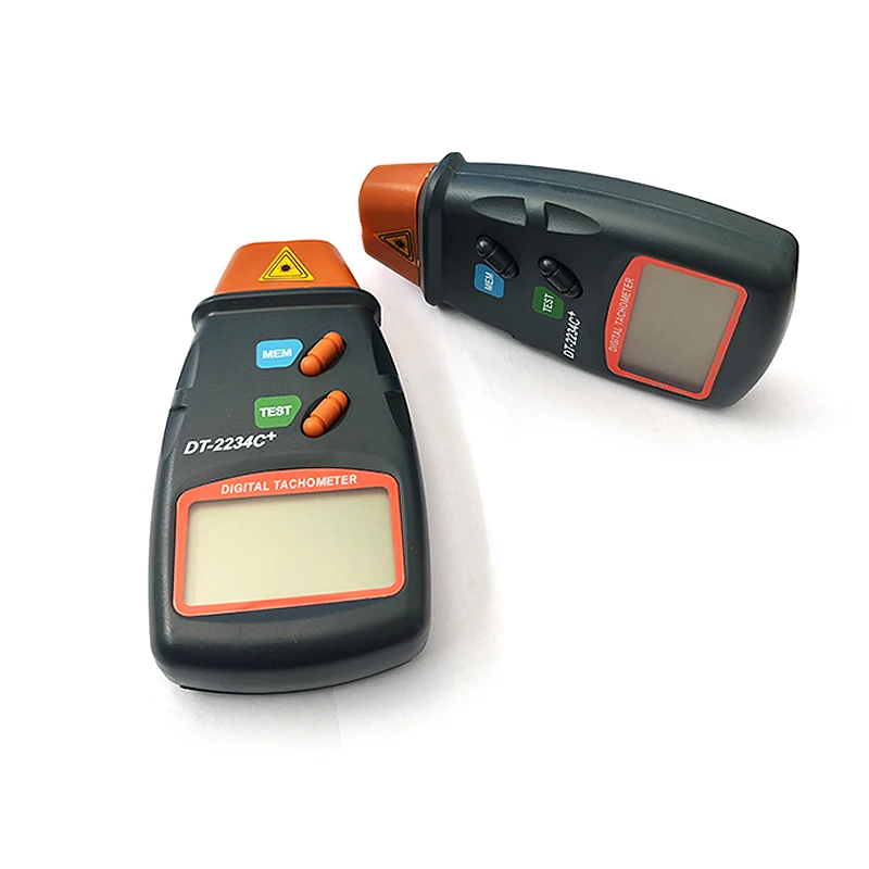 Dt2234C + Digital Laser Tachometer Rpm Meter Non-Contact 2.5RPM-99999RPM Lcd Display Speed Meter Dt2234C Tester Speed