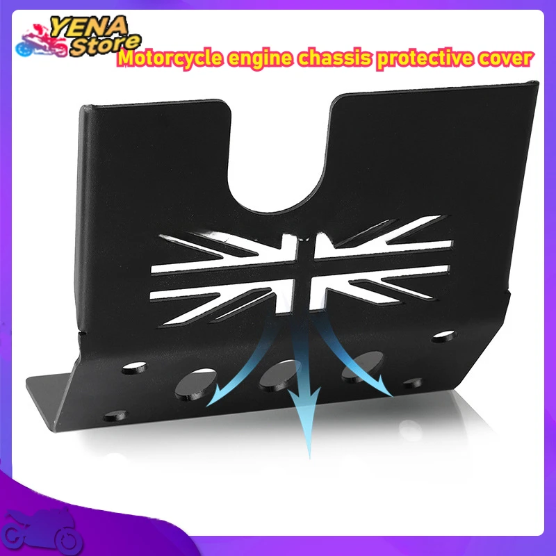 

Motorcycle accessories for the TRIUMPH Bonneville Bobber engine shield housing protection cover modification