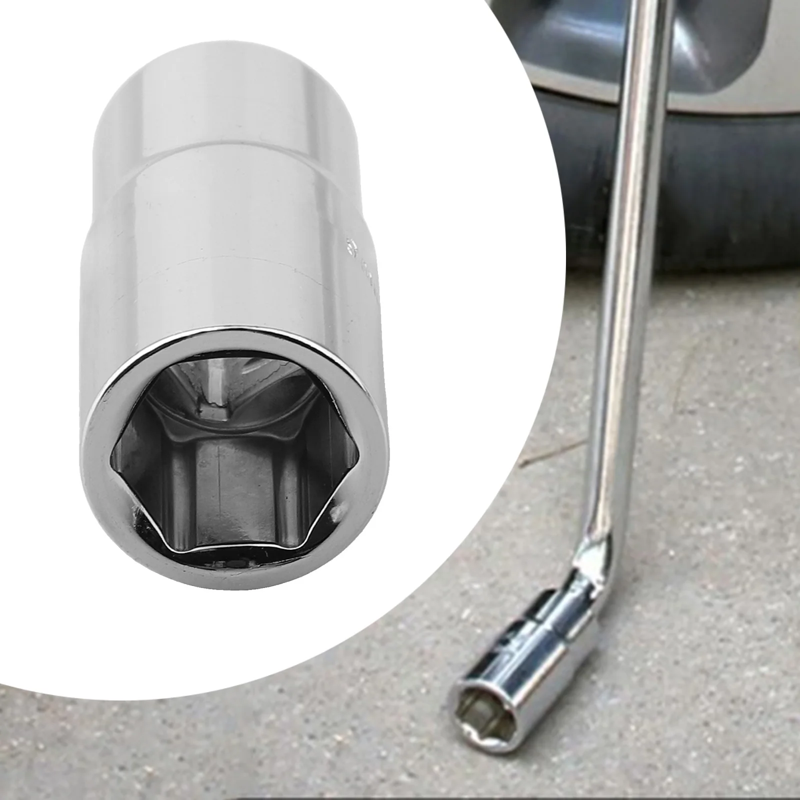 

For Car Maintenance Dual Head Socket Car Tire Tools Roadside Assistance Chrome Vanadium Steel Socket Tooling 21mm Socket