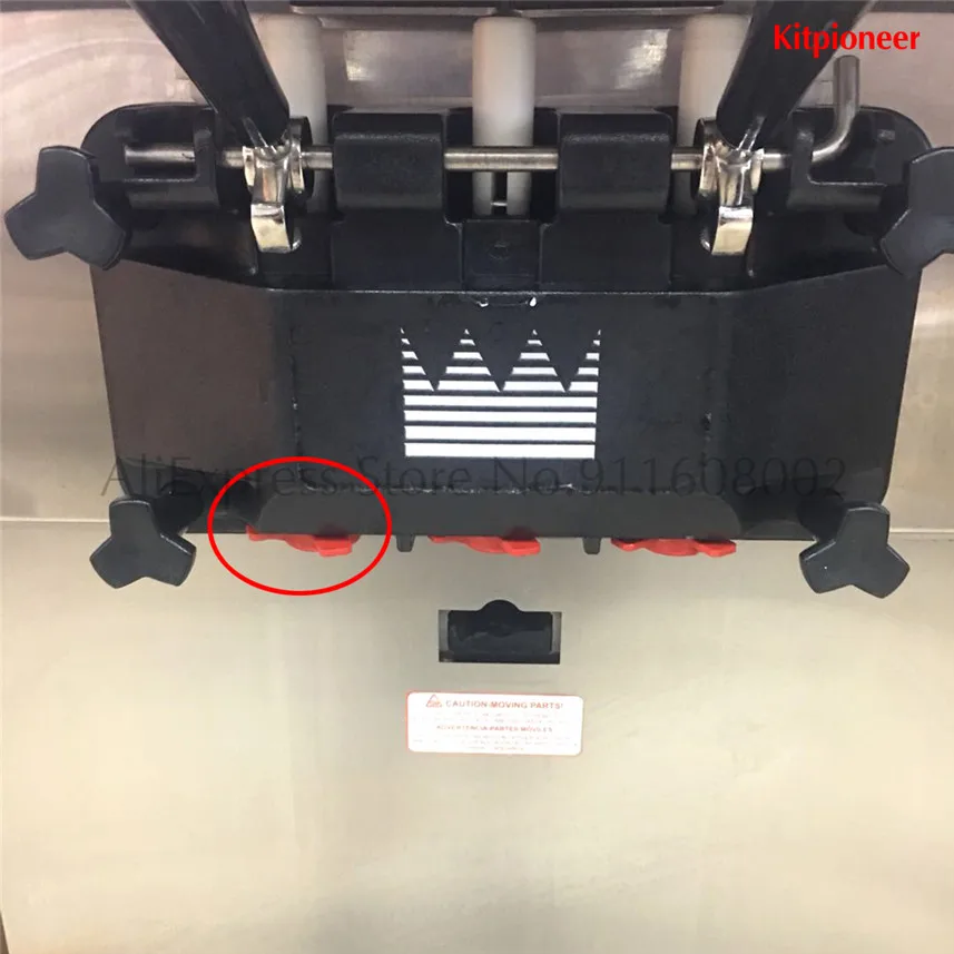 1 قطعة ماجيك ندفة الثلج فوهة غطاء صب غطاء جزء جديد تايلور آيس كريم ناعم القوام آلات تركيب استبدال ملحق 26 مللي متر