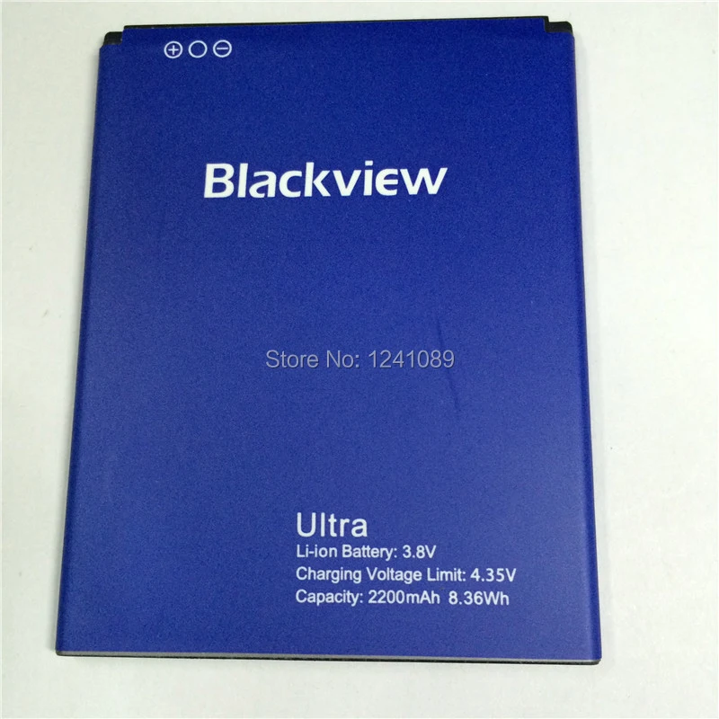 

100% original battery Blackview Ultra battery 2200mAh Original battery Long standby time Blackview Mobile accessories