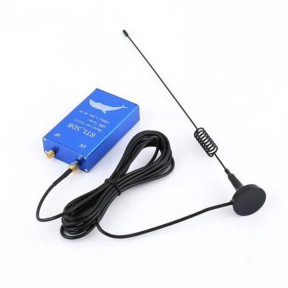 M05K RTL2832U+R820T2 100KHz-1.7GHz UHF VHF HF RTL.SDR USB チューナー レシーバー AM FM ラジオ