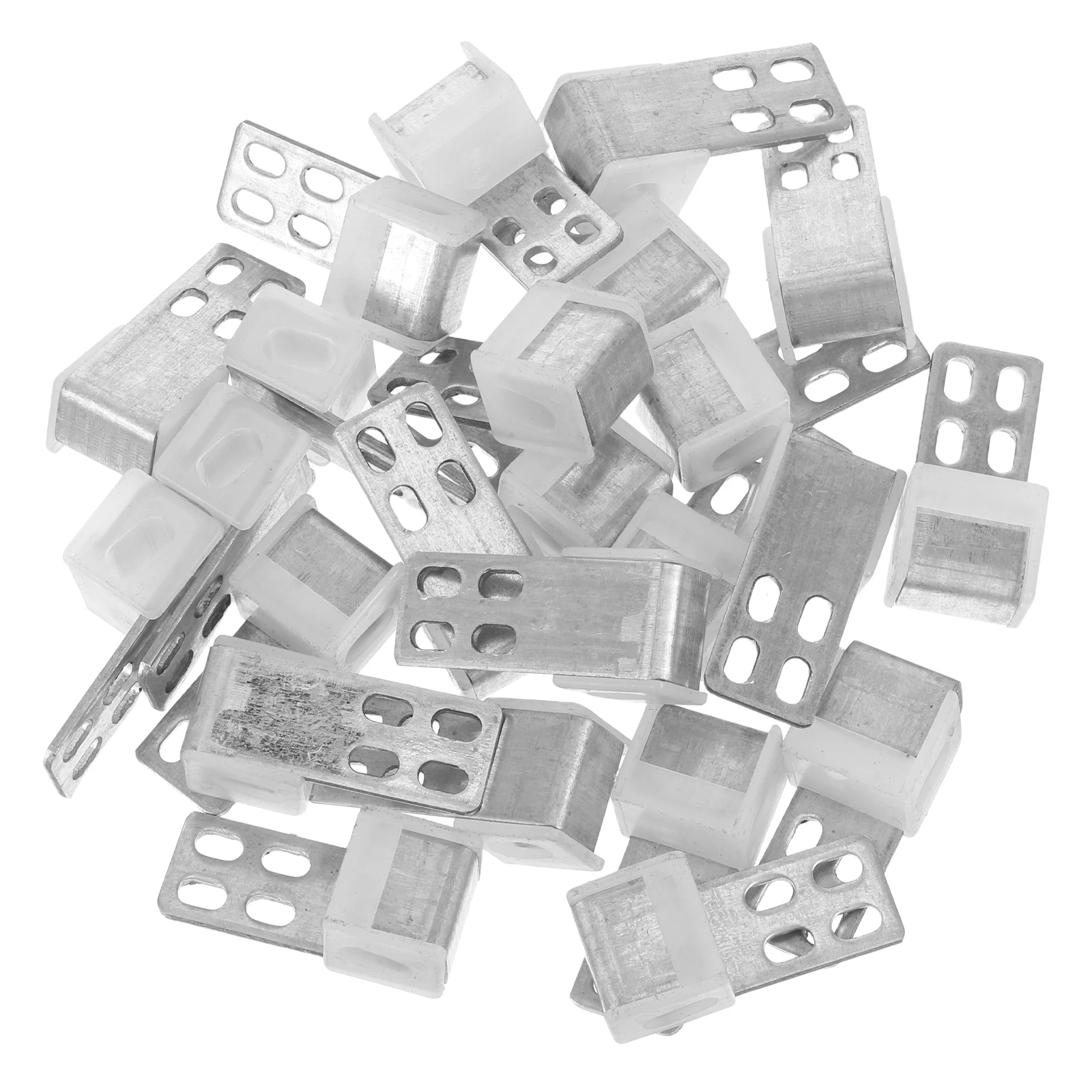 

24 Pcs Sofa Hardware Chair Spring Clips Repair Kit Clamps to Hold Together Fastener Drywall Couch Furniture Couches