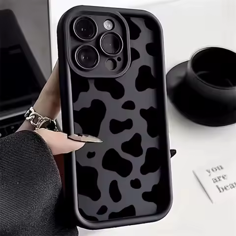 Casing For INFINIX ZERO 30 5G 4G HOT 30i 40i 40 Play Camon 30 20 Pro 5G Note 40 30 Pro Pova 6 NEO cover Leopard print Soft