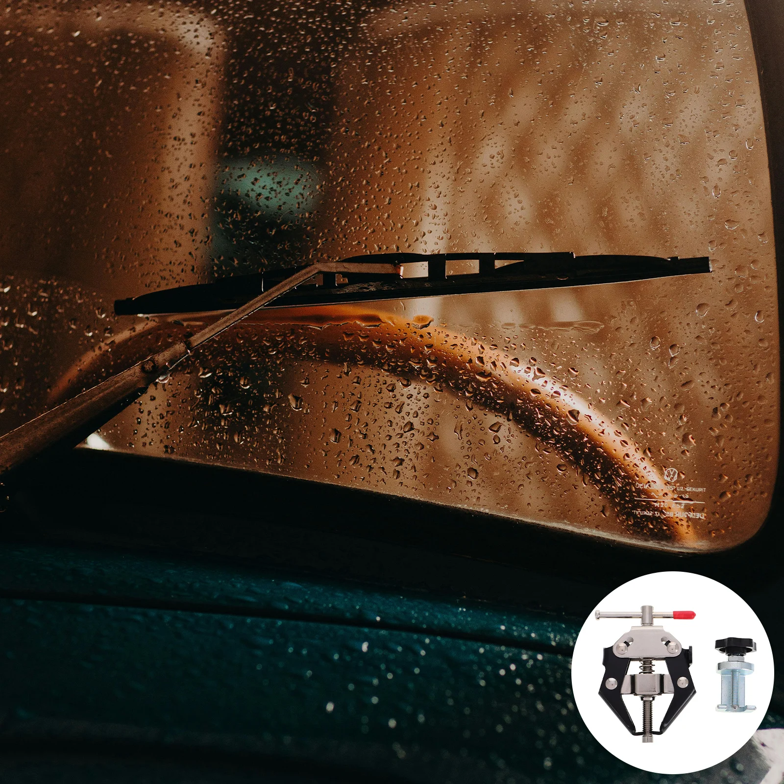 

2pcs Windshield Wiper Removal Tool Heavy Duty Wiper Arm Puller For Car Repair Automotive Tool Kit Small Bearing Puller Cable