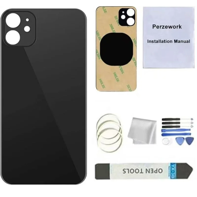 لاستبدال الزجاج الخلفي لهاتف iPhone 12، مع مادة لاصقة وأدوات #5