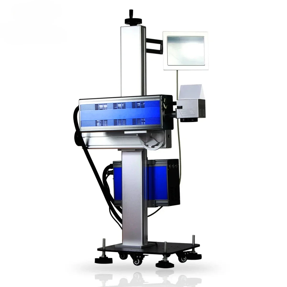 Máquina marcadora a laser de fibra CO2 on-line Fly FCF-2