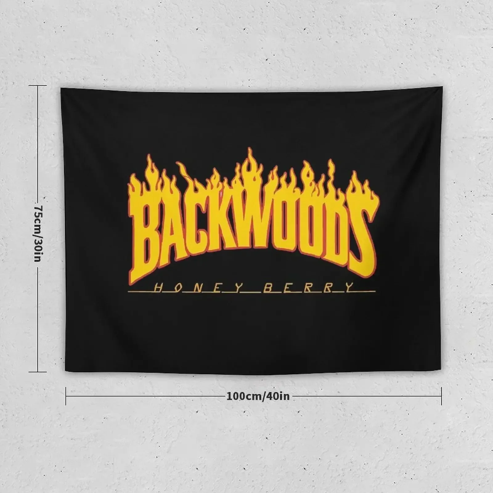 BACKWOODS Tapestry Aesthetic Decoration Aesthetic Room Decor Wall Decor Tapestry