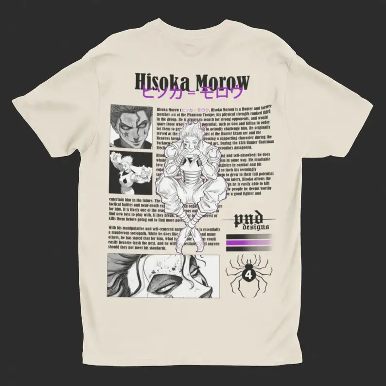 ANIME T-SHIRT Backprint | 100% cotton