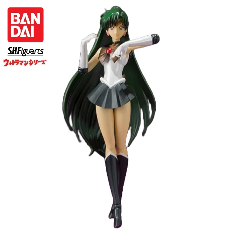 

In Stock Bandai S H Figuarts Original Sailor Moon Meiou Setsuna Model Doll Brand New Boxed Action Figure Anime Characters Garage