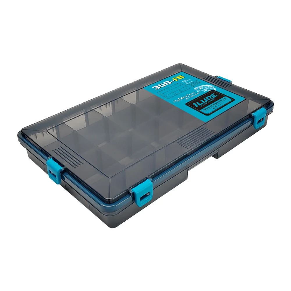 

Large Waterproof Tackle Box Plano Fishing Tackle Box Organizer Adjustable Fishing Tackle Trays Tackle Box Backpack with Blue,